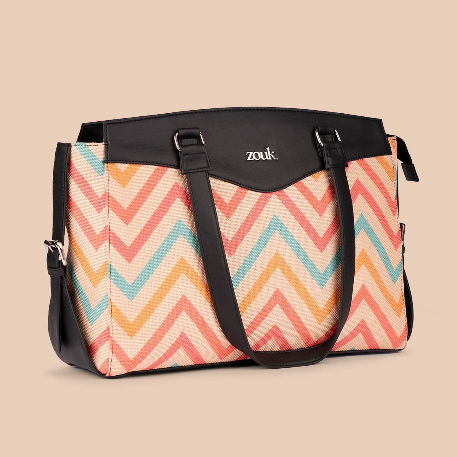 WavBeach - Women's Work Bag & Classic Zipper Wallet Combo - Image 4