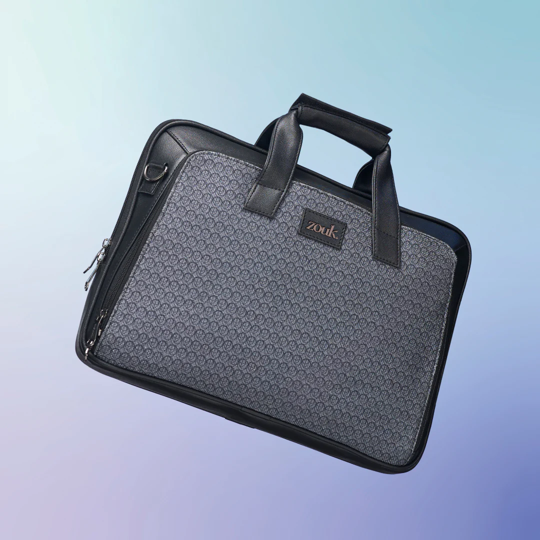 Zanskar Zenith Executive Laptop Bag (Black) - Image 2