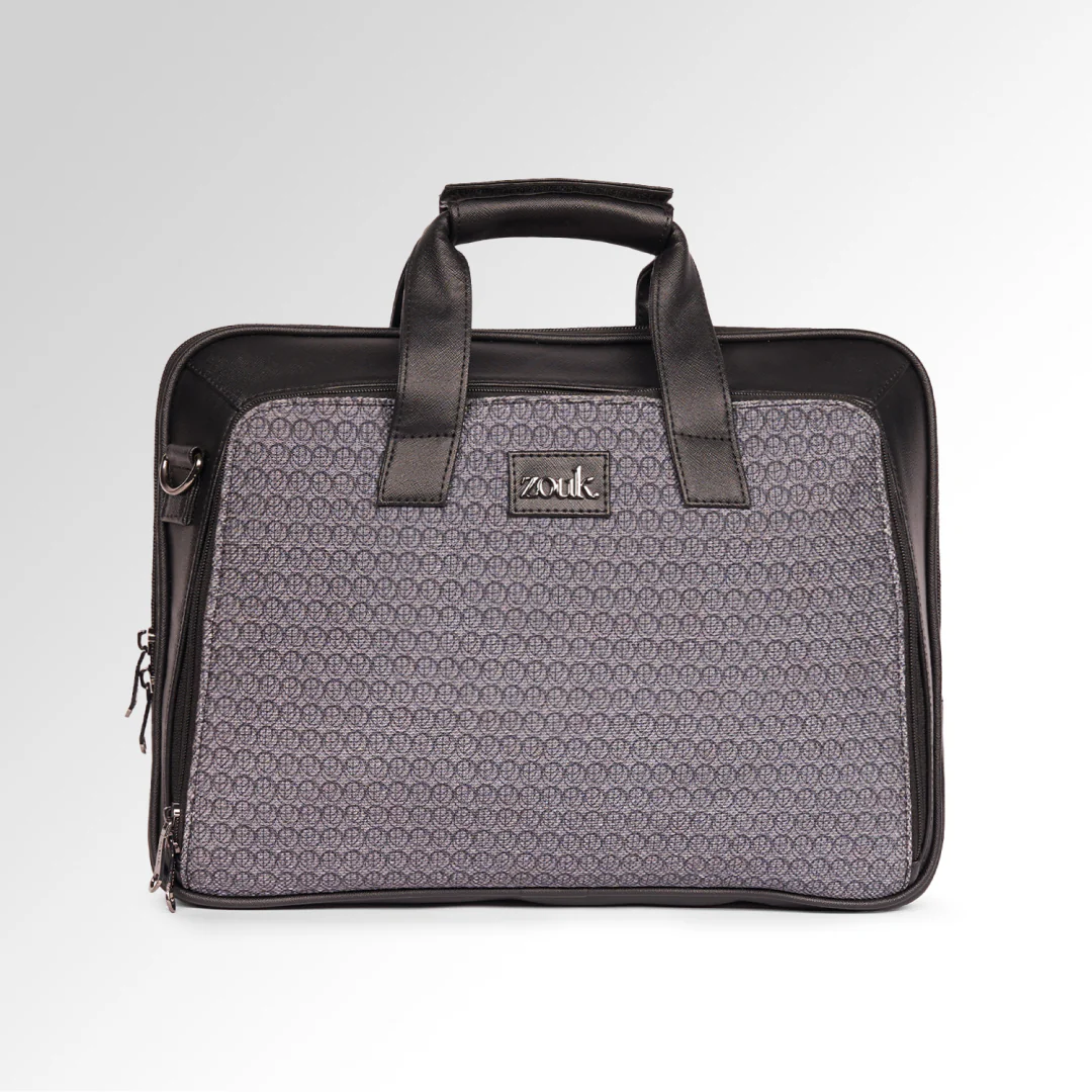 Zanskar Zenith Executive Laptop Bag (Black) - Image 3