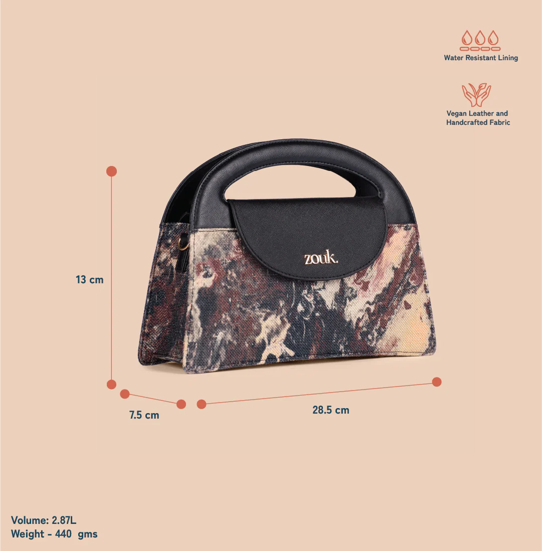 Rhea Kapoor Ziya Sling Bag - Malabar Cascades - Image 4