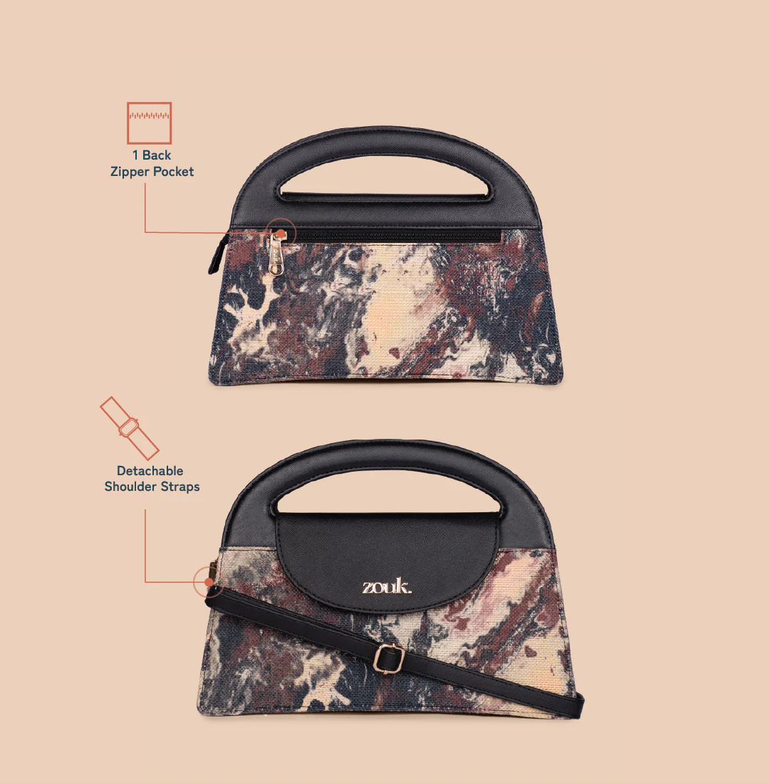 Rhea Kapoor Ziya Sling Bag - Malabar Cascades - Image 5