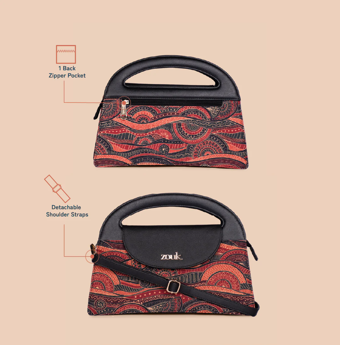 Rhea Kapoor Ziya Sling Bag - Pithora Artistry - Image 5