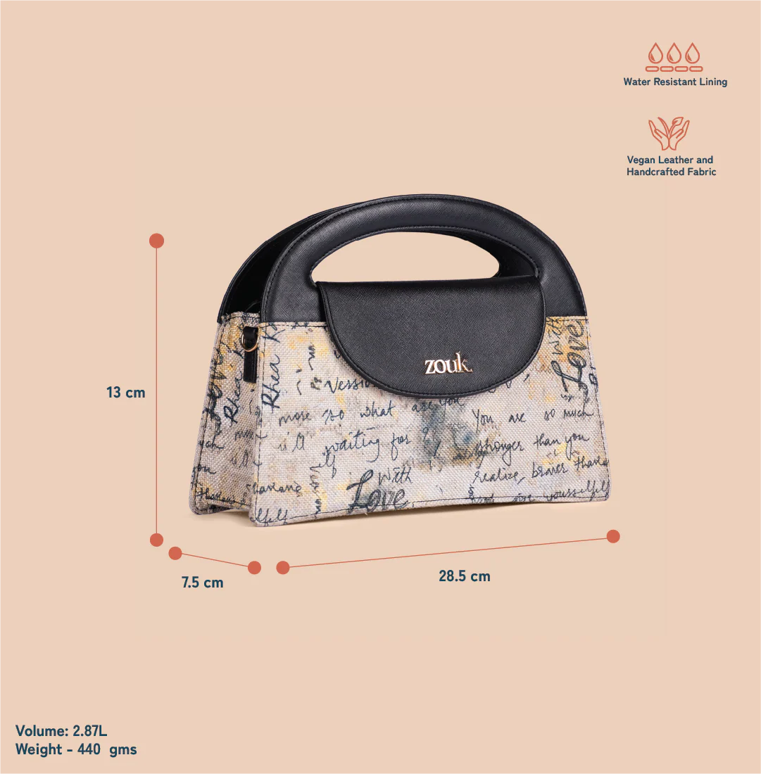 Rhea Kapoor Ziya Sling Bag - With Love - Image 4