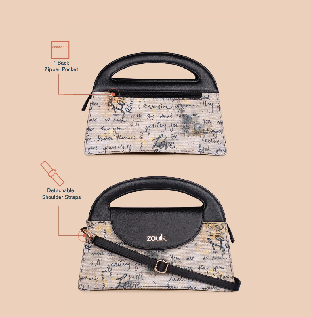 Rhea Kapoor Ziya Sling Bag - With Love - Image 5
