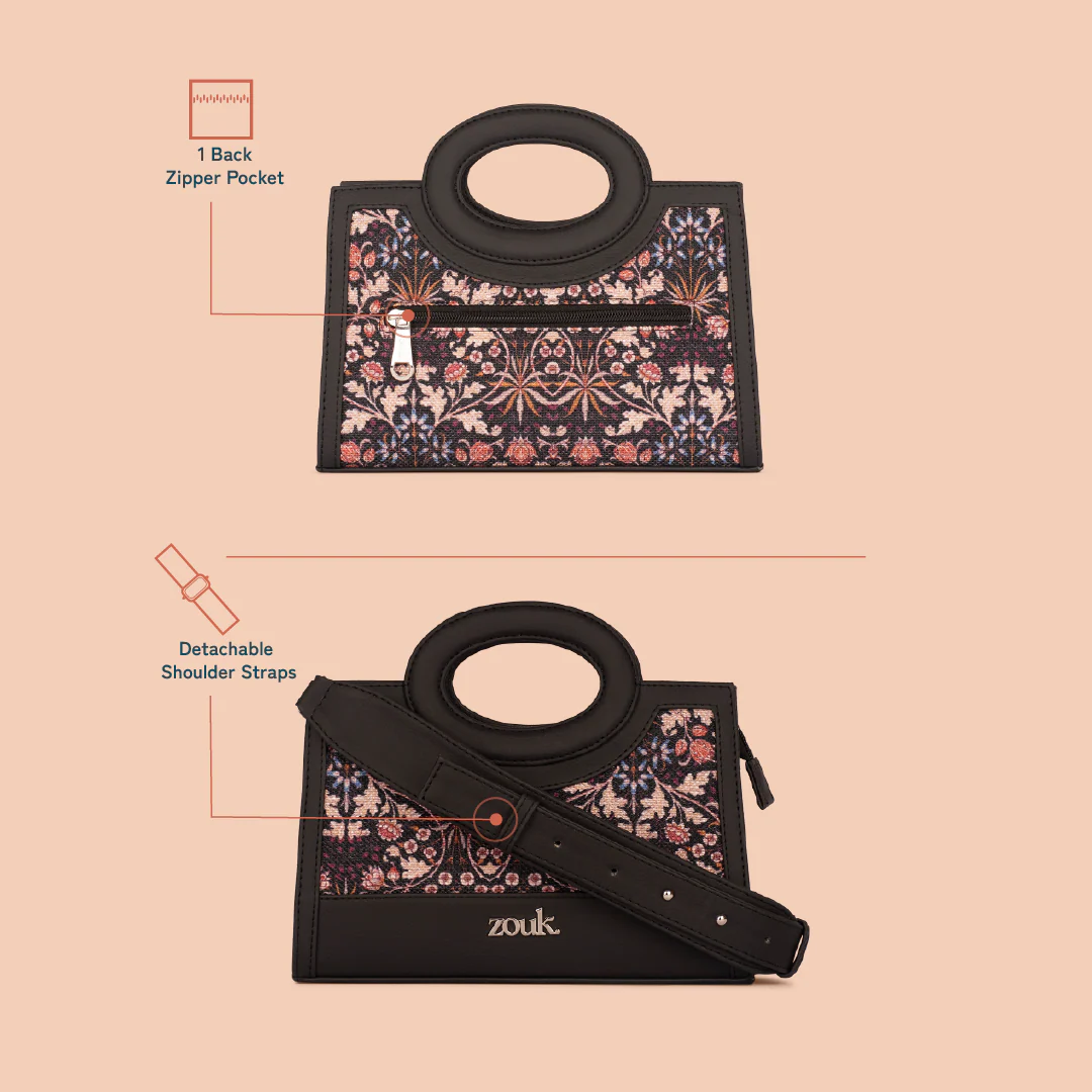 Zoe Sling Bag - Kashmir Blooms - Image 5