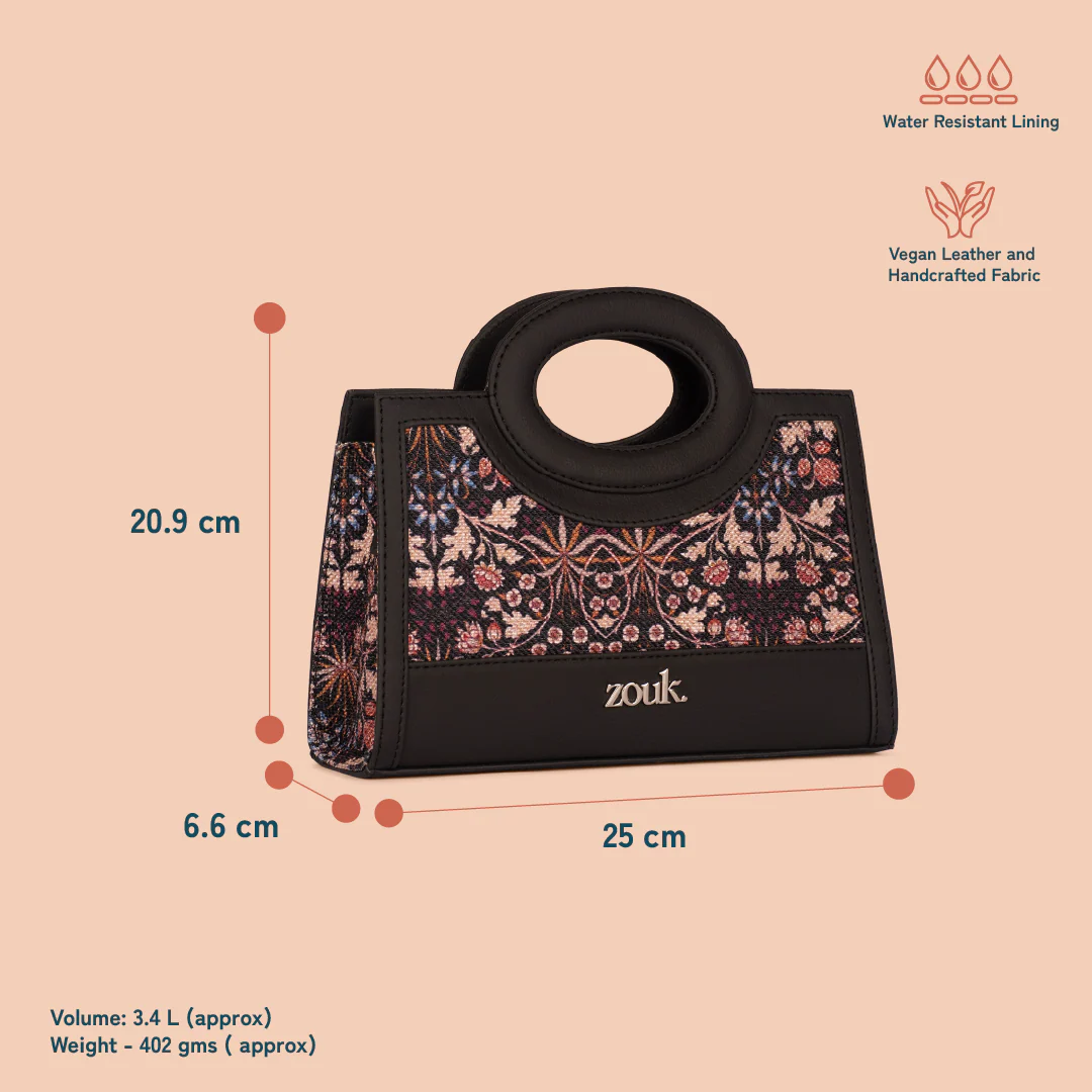 Zoe Sling Bag - Kashmir Blooms - Image 6