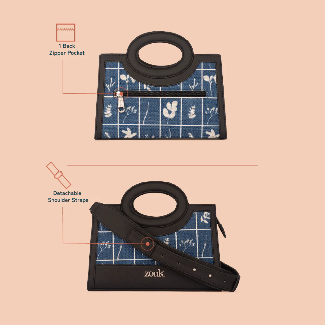 Zoe Sling Bag - Lakshadweep Azure - Image 4