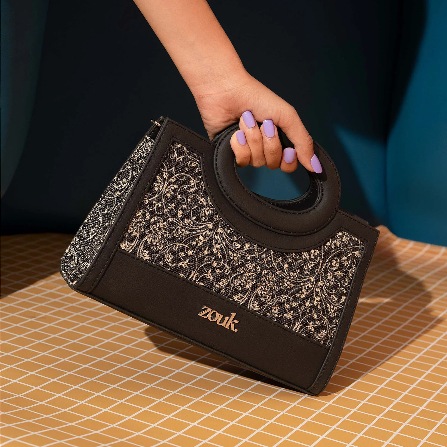 Zoe Sling Bag - Lattice Lace