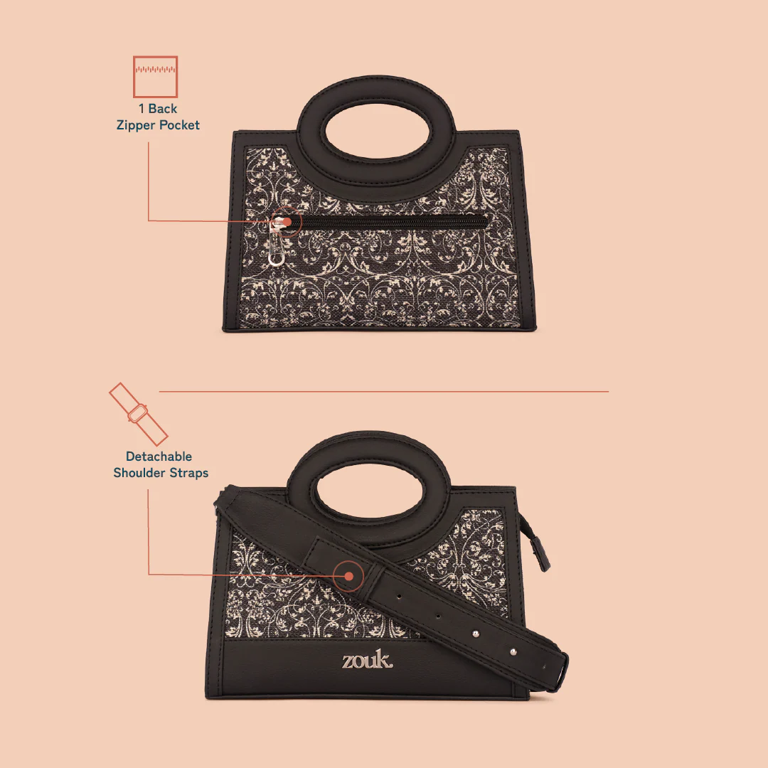 Zoe Sling Bag - Lattice Lace - Image 3