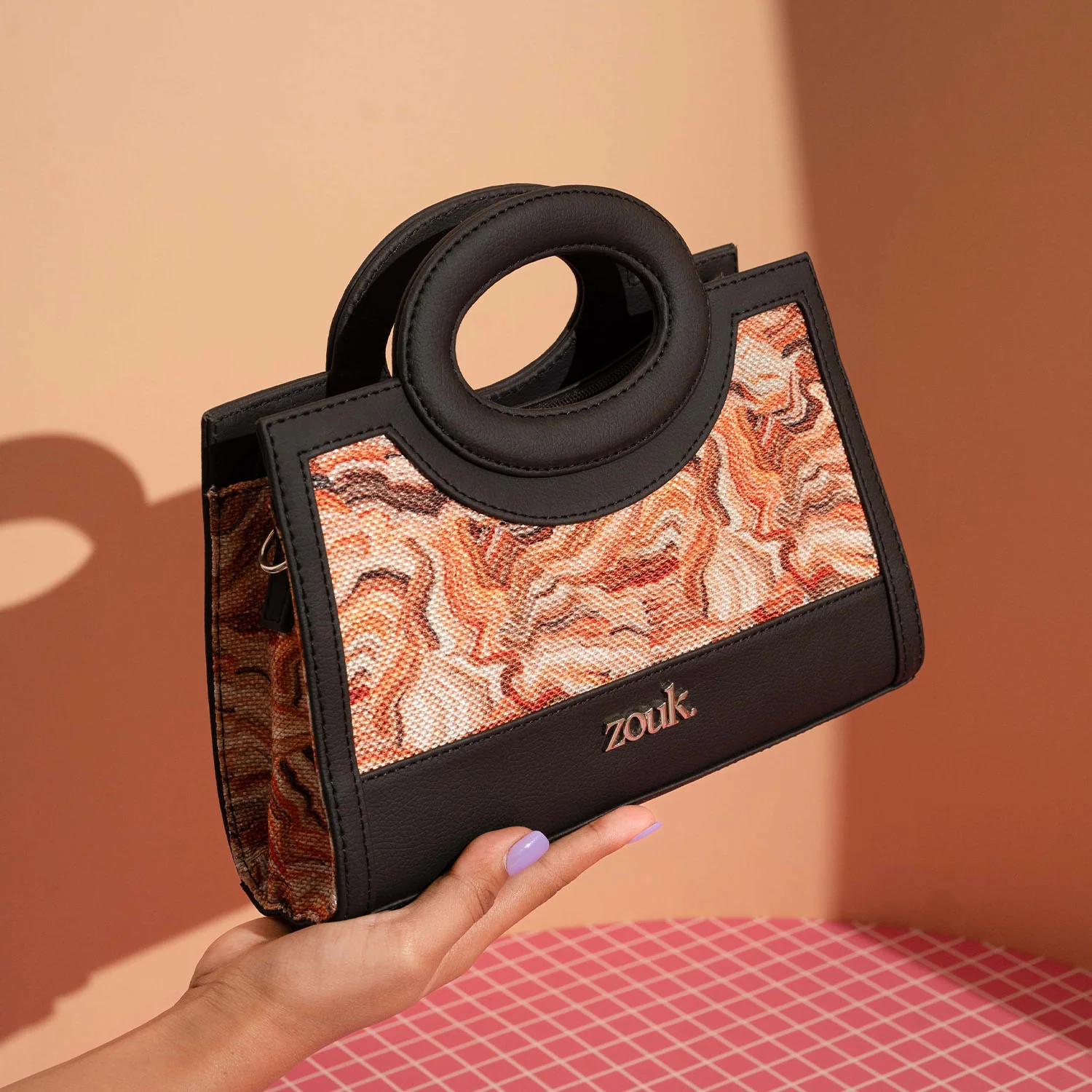 Zoe Sling Bag - Nicobar Coral - Image 2