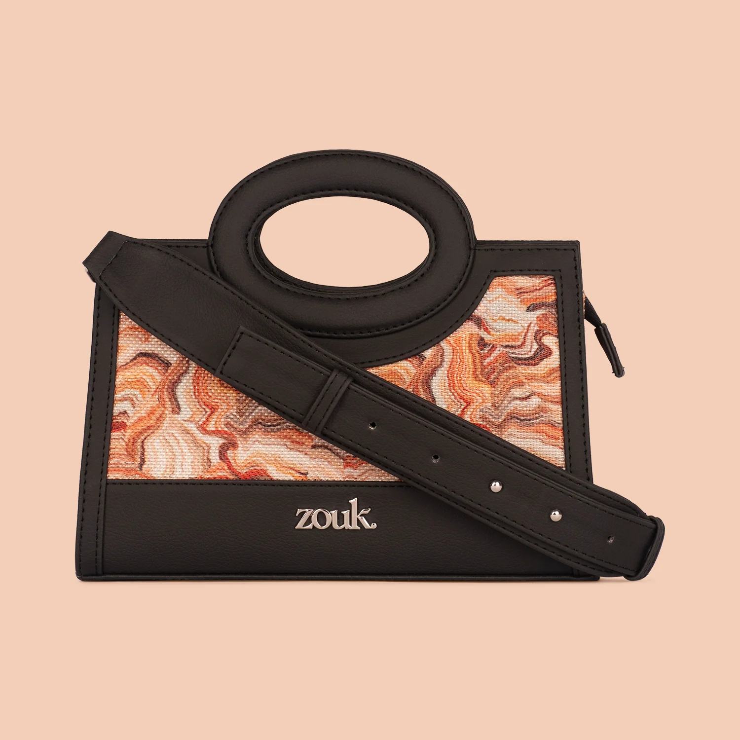 Zoe Sling Bag - Nicobar Coral - Image 3