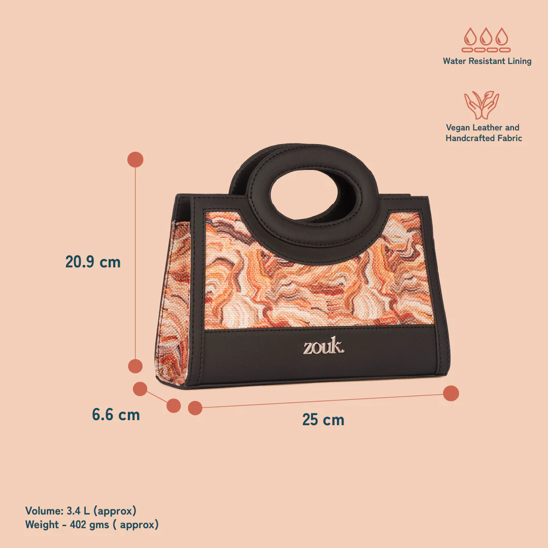Zoe Sling Bag - Nicobar Coral - Image 5