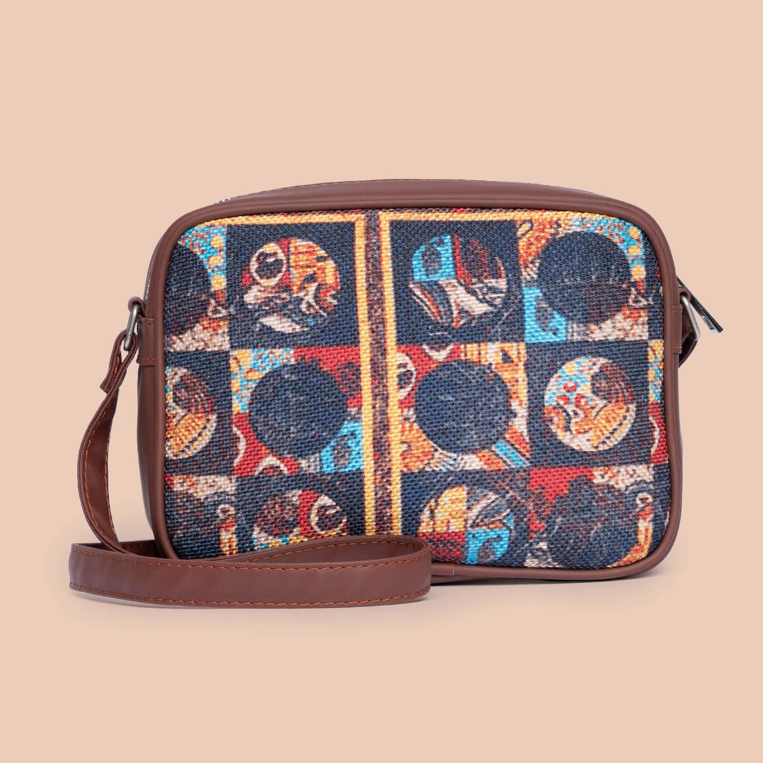 African Art Sling Bag - Image 3