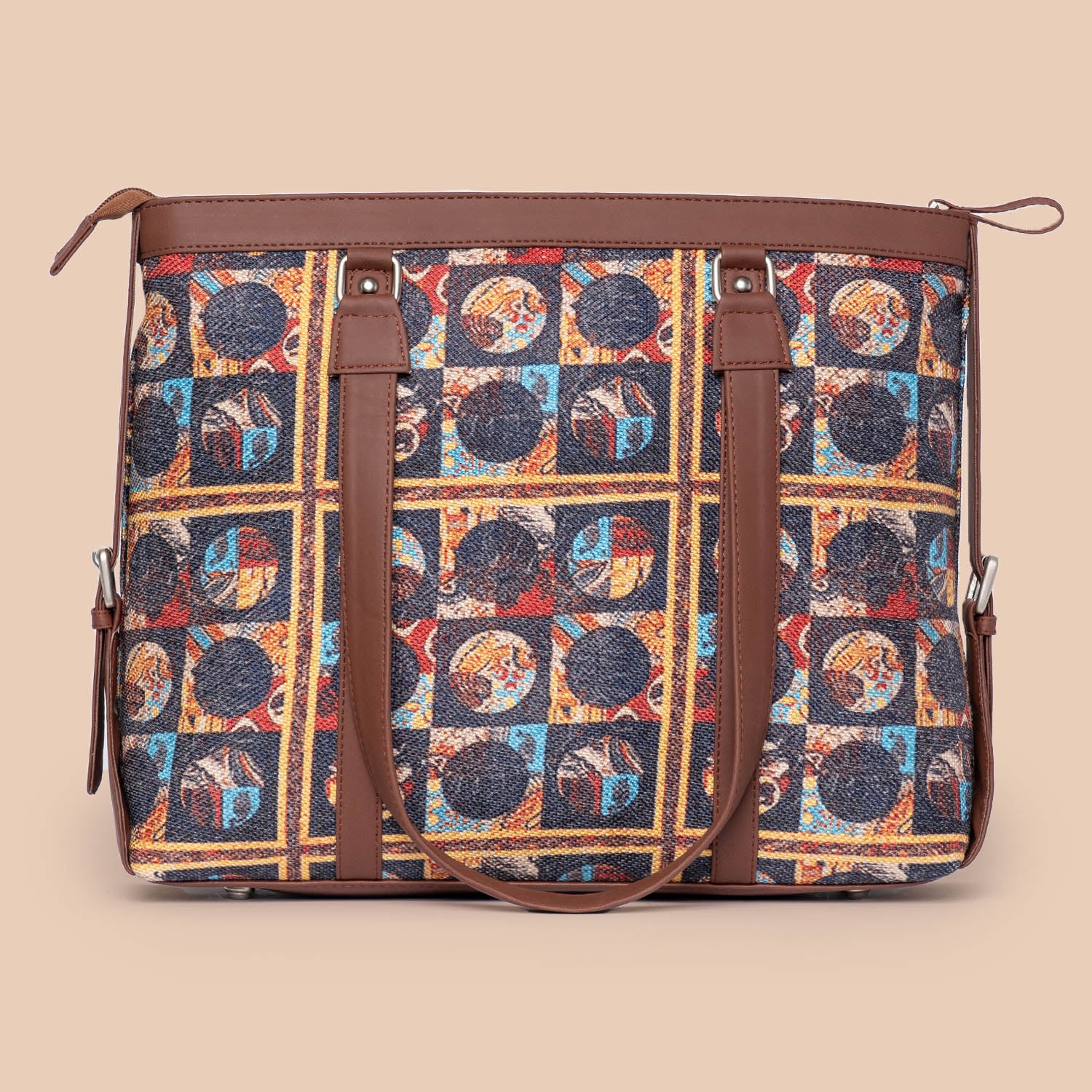 African Art Women's Office Bag - Image 3